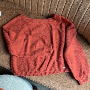 {Hollister} off the shoulder sweater